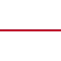 Paul Ceramiche Manhattan Listello Red