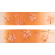 Бордюр Paul Ceramiche Miami List. Spring Pesca (A+B) Комплект Бордюров