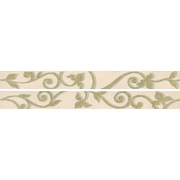 Бордюр Paul Ceramiche Royal List. Damasco Marfi-Verde