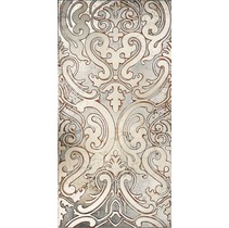 Petra Antiqua Acqueforti tiles Haral Fondo Argento/Decoro Biancone
