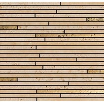 Petra Antiqua Mosaico Artemide 10 Travertino Chiaro