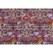 Декор Petracer`s Primavera Romana Fioritura Su Viola (2 pezzi)