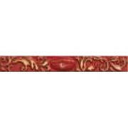 Бордюр Petracer`s Primavera Romana Listello Logo Rosso