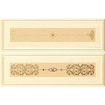 Piemme Valentino Boiserie MRV027 Rilievo V Boiserie Avorio