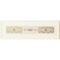 Piemme Valentino Boiserie Bianco rilievo V 11