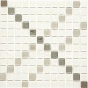 Мозаика Piranesi Decoracion Dec Marcos White-Silver Мозаика 31,6х31,6