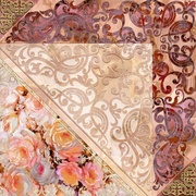 Декор Plaza Agata Roseton Akati Beige