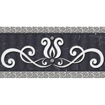 Plaza Marmara Listello Marquina Silver