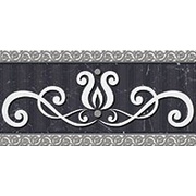 Бордюр Plaza Marmara Listello Marquina Silver