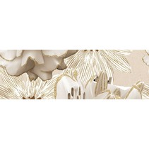 Plaza Marmara Set Flora Marfil (Set de 3)