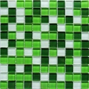 Мозаика Polcolorit Arco Cтекло Crystal White Green