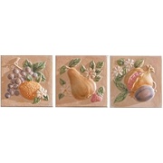 Декор Polis Ceramiche Palio Di Siena Torre Ins. Frutta ABC (3 шт.)