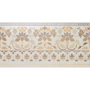 Бордюр Porcelanite Dos 5021 5021 Cenefa Crema-Perla