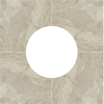 Porcelanite Dos 5021 5021 Base Roseton Gris x4