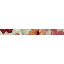 Porcelanite Dos 7009 7009 Moka 1 Hibiscus Cenefa