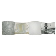 Декор Porcelanite Dos Serie 9001 Composicion Blanco Crystal III 20x80-2
