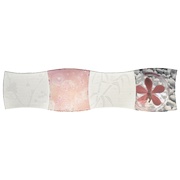 Декор Porcelanite Dos Serie 9001 Composicion Gris~rojo~burdeos~rosa Dreams III 20x80-4