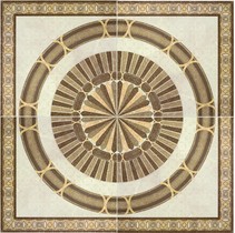 Porcelanite Dos Serie 5008 Roseton Ivory Rodas