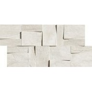 Декор Rex Ceramiche Ardoise Modulo Muretto 3d Blanc