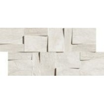 Rex Ceramiche Ardoise Modulo Muretto 3d Blanc