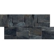 Декор Rex Ceramiche Ardoise Modulo Muretto 3d Noir