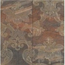 Ricchetti Digi Marble Decor Panello Damasco Copper, компл = 2 шт 30х60