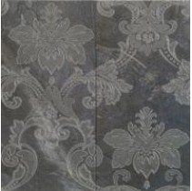 Ricchetti Digi Marble Decor Panello Damasco Black, компл = 2 шт 30х60