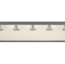 Rocersa ceramic Aura Cenefa Scala Grey