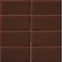 Rocersa ceramic Diamond Mix 4x2 Marron