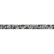 Бордюр Rocersa ceramic Sugar Listelo Black