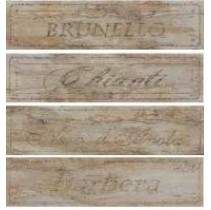 Rondine ceramiche Metallwood Musk Wine Mix Decore (4 Плитки)