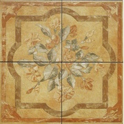 Панно Saime ceramiche Montalcino Ocra Rosone