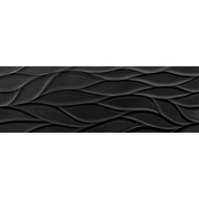 ΠΠ°ΡΡΠ΅Π½Π½Π°Ρ ΠΏΠ»ΠΈΡΠΊΠ° Saloni Ceramica Destil Fluctus Negro