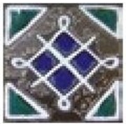 Декор Savoia Maioliche Vesuviane Maioliche Tozz. Verde/Blu 4