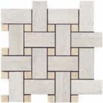 Serenissima Capri I Travertini Mosaico Vendome Grigio