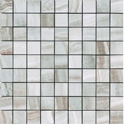Декор Serenissima Capri Palace Lapp Grigio Mosaico 3Х3 Su Rete 10