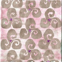 Serenissima Cir Cotto Vogue Ins.S/6 Texture Viola (6 Дизайнов)