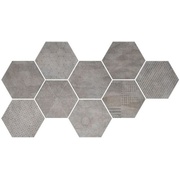 Напольная плитка Serenissima Cir Docklands Hexagon Freeport Grey