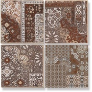 Декор Serenissima Cir Riabita il Cotto Inserto s/4 Pattern Beige