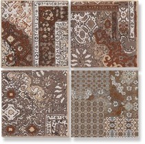Serenissima Cir Riabita il Cotto Inserto s/4 Pattern Beige