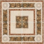 Панно Serenissima Cir Travertino Rosone Beige