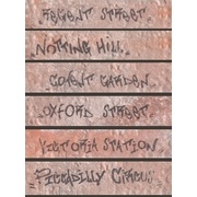 Декор Serenissima Cir Underground Ins. Streets S/6 Piccadilly