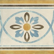 Декор Serenissima Cir Via Emilia Greca Fiore Crema