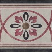 Декор Serenissima Cir Via Emilia Greca Fiore Grigio