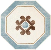 Serenissima Cir Via Emilia Ottagona Lato 10 Crema - Azzurro