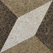 Напольная плитка Settecento Accademia Decor Rombo Beige-Caramel-Caffe