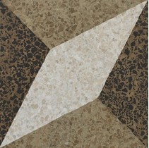 Settecento Accademia Decor Rombo Beige-Caramel-Caffe