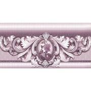 Бордюр Slava Zaitsev Barocco Felicita Cenefa Rosa