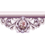 Бордюр Slava Zaitsev Barocco Felicita Corte Cenefa Rosa
