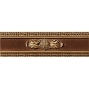 Бордюр Stn Ceramica Velvet Marron Cenefa Circle